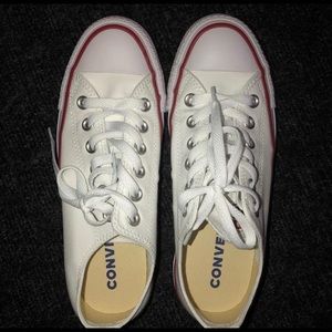 Women’s white converse